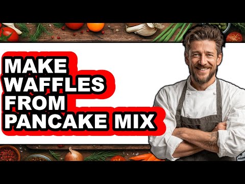How To Make Waffles From Pancake Mix (Full Guide)