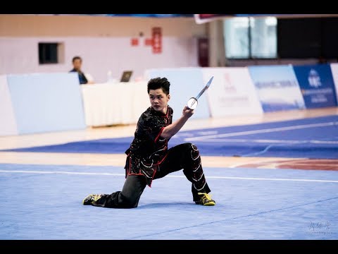 Men's Broadsword 男子大刀  朴刀 第6名 安徽 刘宝虎 8.78分 an hui liu bao hu