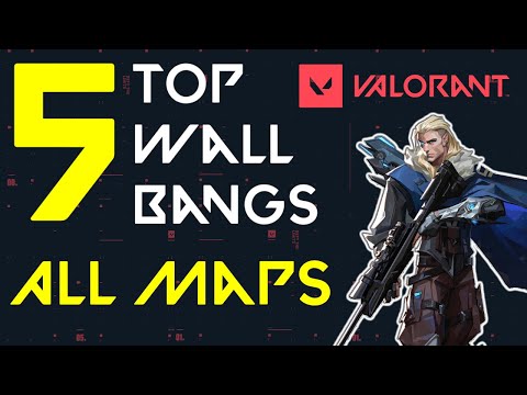 Top 5 Wallbangs On Every Map | Valorant
