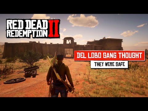 Red Dead Redemption 2 - Del Lobo Gang Hideout Rampage | 4K Cinematic Gameplay Walkthrough
