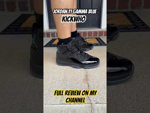 Jordan 11 Gamma blue from kickwho Full review on my channel #jordan #shoes #review