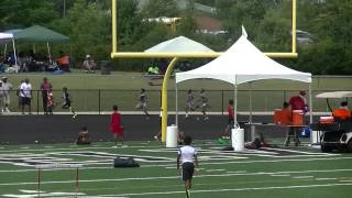 preview picture of video 'Nolan Johnson 26.50s 200m Ga AAU regional Qualifiers Heat 2 11yr'