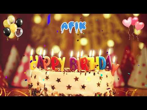 AFiK Happy Birthday Song – Happy Birthday to You