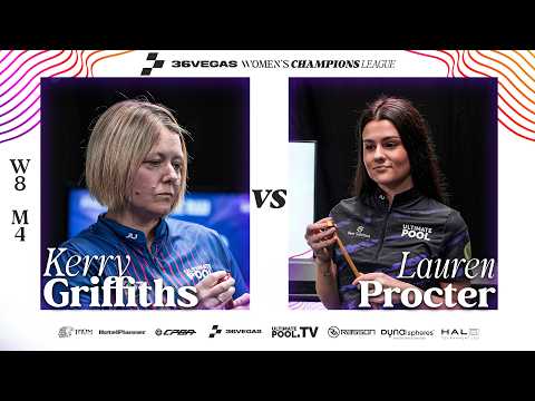 BIG MATCH FEELS | Procter v Griffiths | 36Vegas Women's Champions League Week 8 Match 4