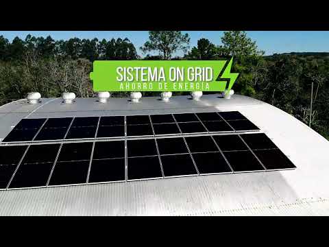 Sistema On Grid de 10 kW - Supermercado El Gigante. Panambí, Misiones.