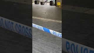 Piccadilly Gardens taped off after man attacked - 