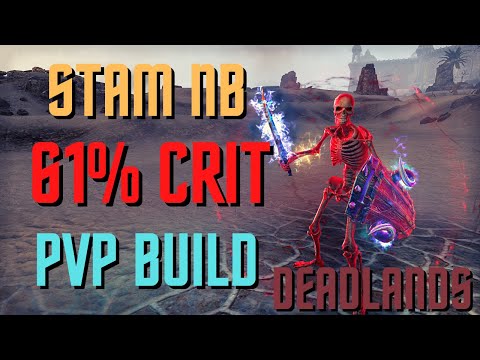 61% Crit Rate - Stamina Nightblade PVP Build - ESO Deadlands