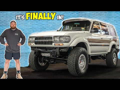 Turbo Barra engine converting an FZ 80 series Toyota LandCruiser