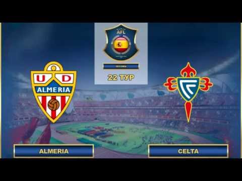 AFL. Spain. Segunda. 22 Tour. Almeria - Celta