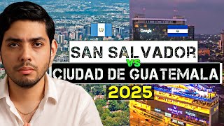 ¿Qué pasa Si Comparamos a SAN SALVADOR CITY Con Ciudad de GUATEMALA en 2025?