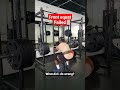 #gymfails front squat. #houstontx #fitness #failed