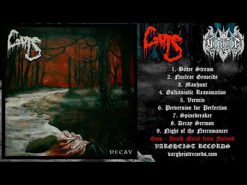 GUTS (Finland) - Decay // 2023 OSDM Death Metal Album (Vargheist 043)