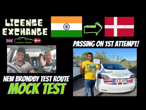 Ep. 16 - Brøndby New Test Route - Mock Driving Test / Evaluerende praktiskprøve