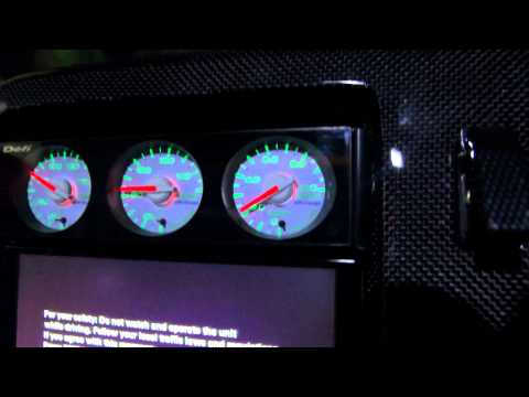 Defi DIN-gauge on BZ11