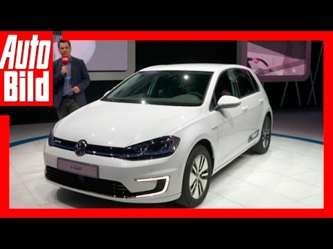 VW E-Golf (LA 2016) / Der Golf mit E-Power / Review