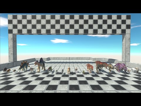 20 Random Units Speed Race - Animal Revolt Battle Simulator