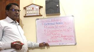 Factors affecting rate of water absorption - by Dr.Mohite Angad Kerba