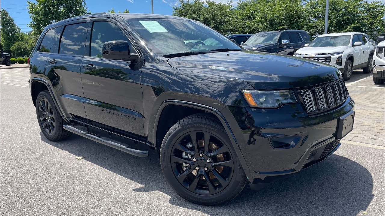 2021 Jeep Grand Cherokee Altitude 3.6 V6 POV Test Drive ...