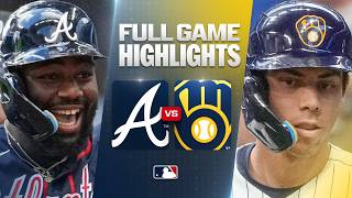 BRAVES vs. BREWERS: Official Full Game Highlights (August 22) | 2026 MLB Season