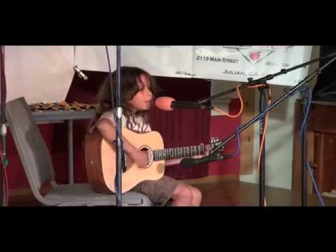 2014-05-31 8-YO Jack wins guitar and performs Let it Grow - Julian Fiddle Contest 2014