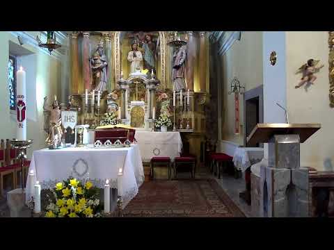 Prenos velikonočne  svete maše Gorenja vas 12.4.2020 ob 10ih