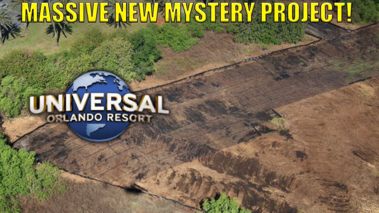 A MYSTERY Project Almost The Size of EPIC UNIVERSE Has Started Construction At Universal Orlando!