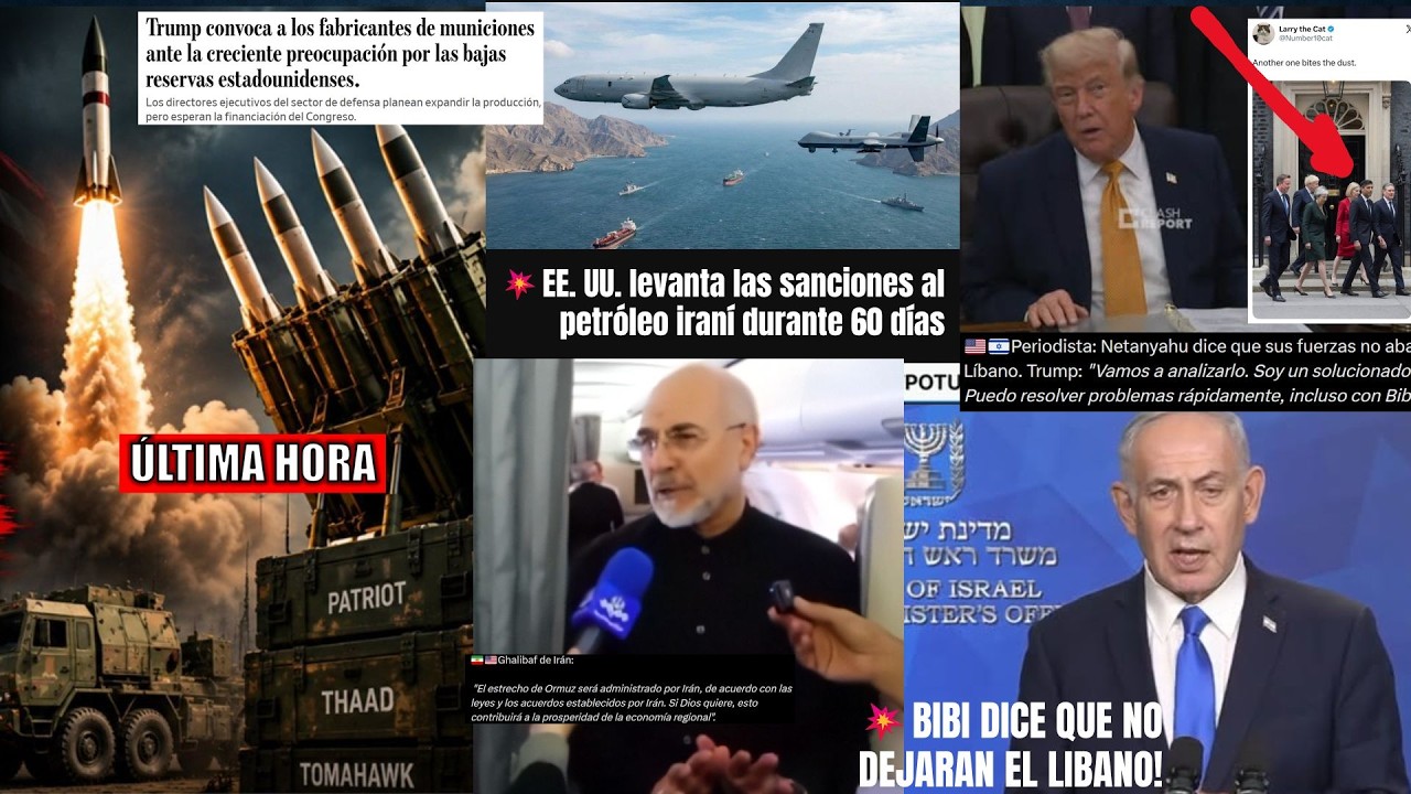 IMPACTANTE! IRAN SACA APLANADORA, EU LIBERA DINERO CONGELADO Y LEVANTA SANCIONES PETROLERAS