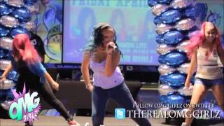 OMG GIRLZ PERFORMING "GUCCI THIS GUCCI THAT" IN MIAMI, FLORIDA - 99 JAMZ WEDR