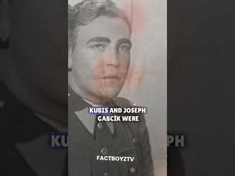 The Brutal Assassination of Heydrich Reinhard in Prague #ww2 #history #facts