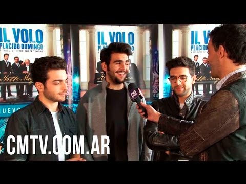 Il Volo video Tributo a Los Tres Tenores - Entrevista Argentina 2016