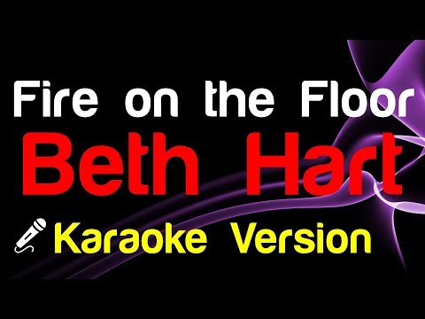 🎤 Beth Hart- Fire on the Floor (Karaoke Version)