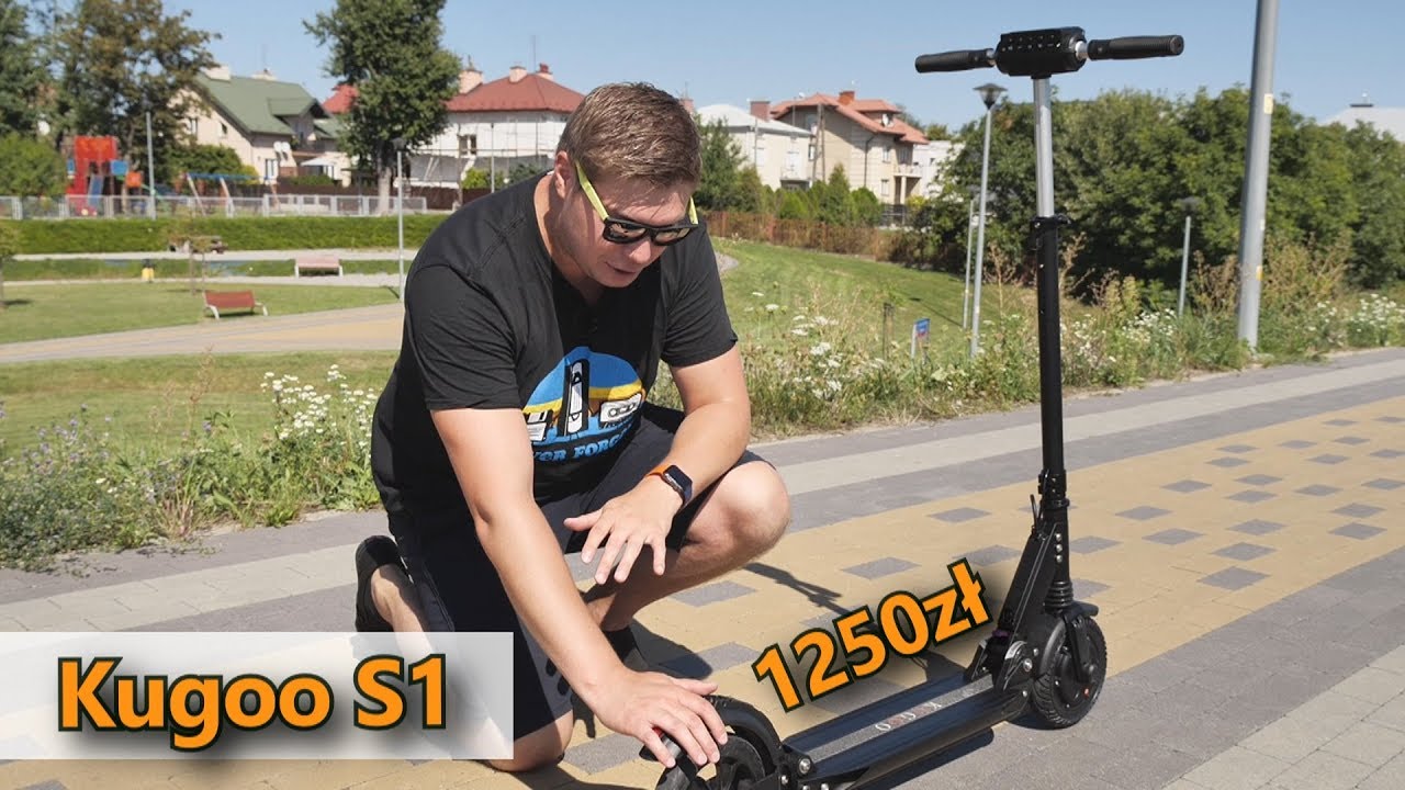 Kugoo S1 - Tania, szybka hulajnoga elektryczna