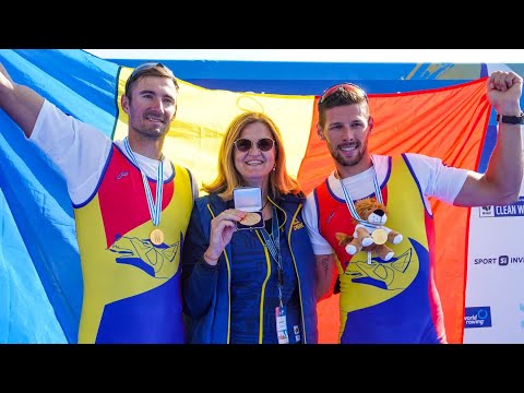 Marius Cozmiuc și Sergiu Bejan, medalie de AUR la Campionatele Mondiale de la Racice (24.09.2022)