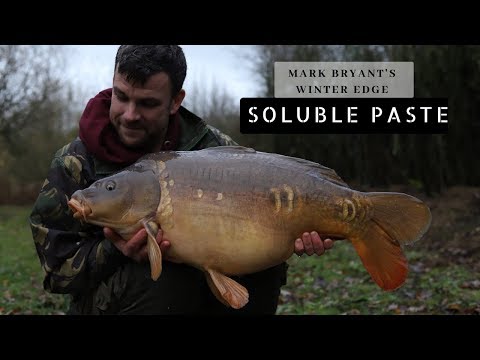 Carp Fishing Tips & Tactics - A Great Winter Carp Tactic - Soluble Paste