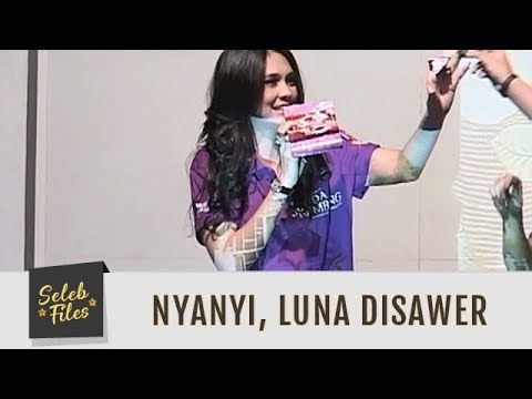 Seleb Files: Nyanyi Sambil Goyang, Luna Maya Disawer Para Artis Remaja - Episode 83