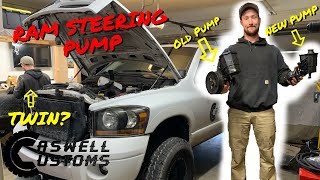 3rd Gen 03-07 Ram 2500 Power Steering Pump Replacement