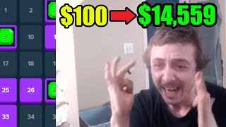 Bossmanjack's insane $100 to $14k keno run.  Does he lose it all #gaming #twitch