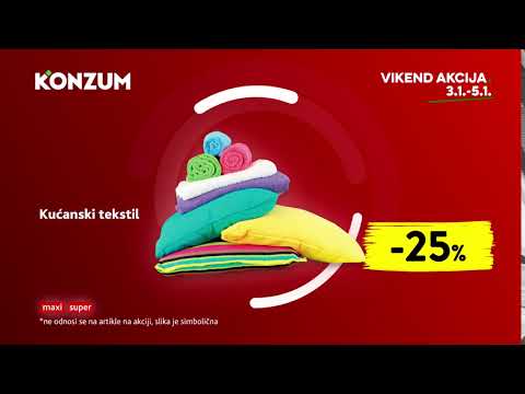 Vikend akcija 3.1. - 5.1.