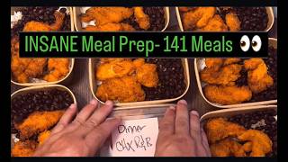 INSANE Meal Prep (141 Meals)