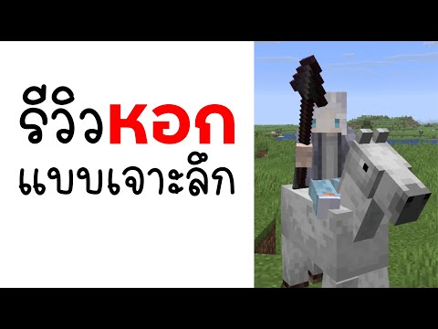 รีวิวเจาะลึกหอกใหม่ใน Minecraft