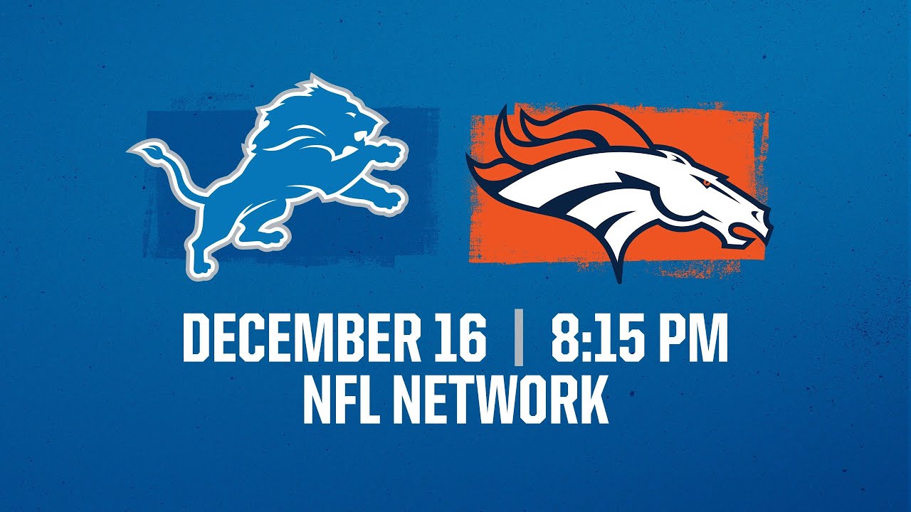 Lions vs. Broncos Game Trailer | 2023 Week 15