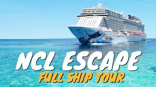 Norwegian Escape | Full Ship Walkthrough Tour & Review 4K | All Public Spaces