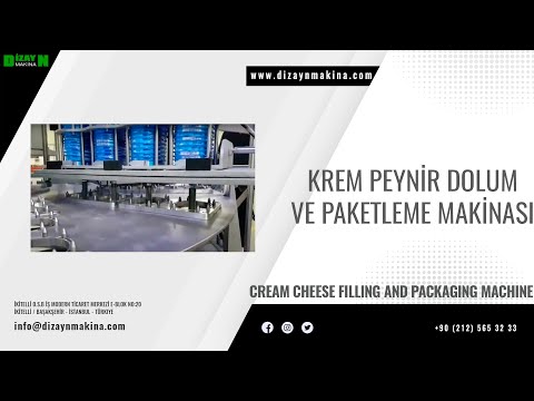 KREM PEYNİR DOLUM VE PAKETLEME MAKİNASI--CREAM CHEESE FILLING AND PACKAGING MACHINE_NO 061020