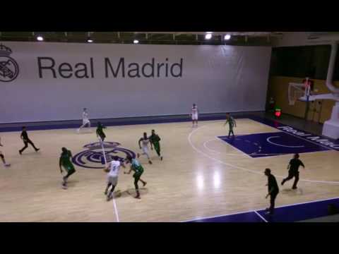 004 Liga EBA 2016-2017. Grupo B. Real Madrid-Fundación Globalcaja La Roda (83-72).