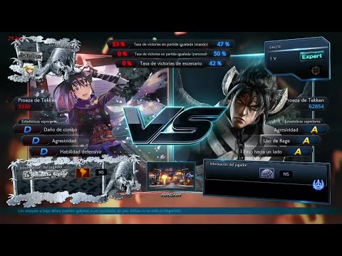 _L7 (560_7) Kunimitsu ( Uchiha x24 ) vs (Luis214) Devil Jin - Tekken 7 Onlñine
