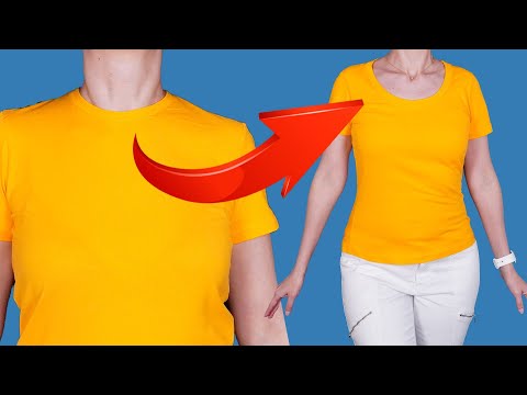 Ein Nähtrick, wie man ein enges Dekolleté leicht und einfach vergrößern kann!