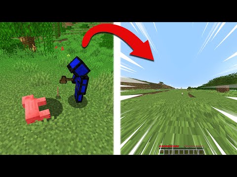 Minecraft, But Every Mob That I Slay Makes Me FASTER...