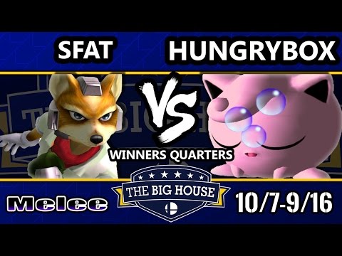 TBH6 SSBM - CLG | SFAT (Fox) Vs. Liquid'Hungrybox (Jigglypuff) - Smash Melee Winners Quarters