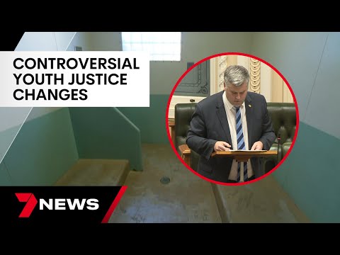 Queensland parliament set to pass controversial youth justice amendments | 7NEWS