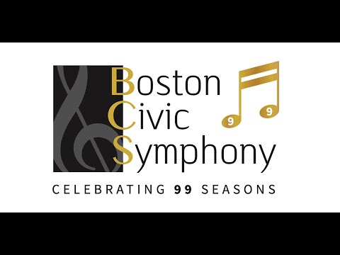 Boston Civic Symphony Livestream Sunday, May 12, 2024 – 3:00 PM EST